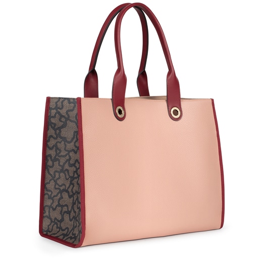 Sac shopping Amaya Kaos Icon grand rose