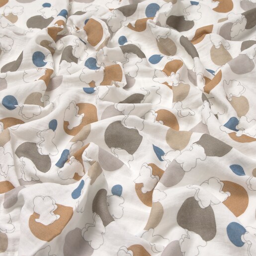 Baby muslin in Muse brown