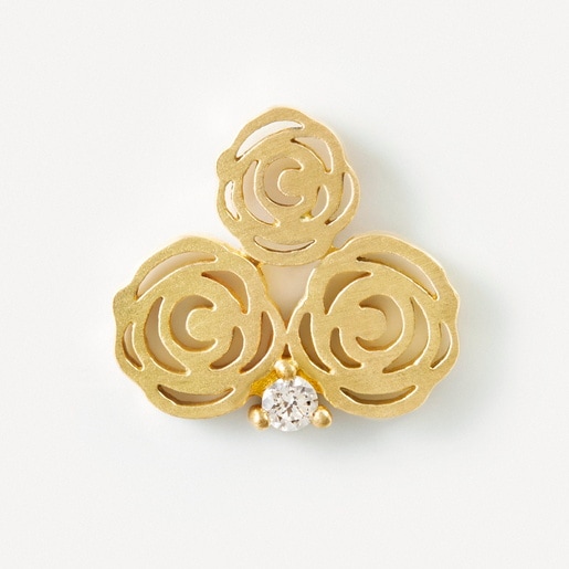 Pendientes de oro con diamante TOUS ATELIER