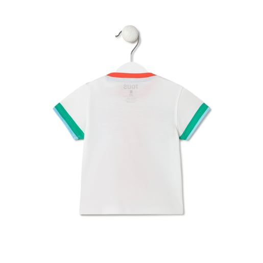 Bold Bear t-shirt in Casual white