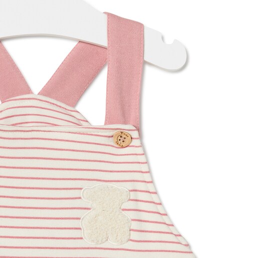 Baby romper in Classic pink