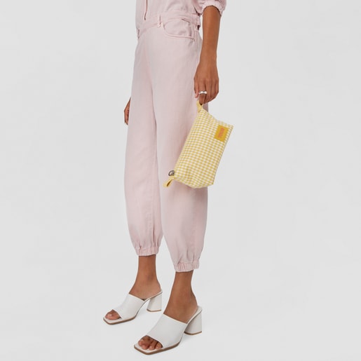 Yellow Toiletry bag TOUS Carol Vichy