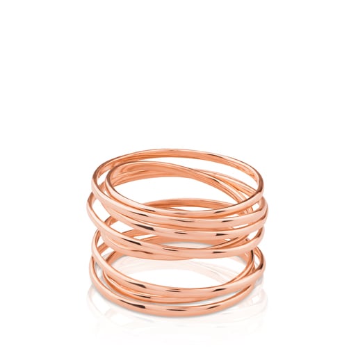 Red Gold TOUS Basics Ring