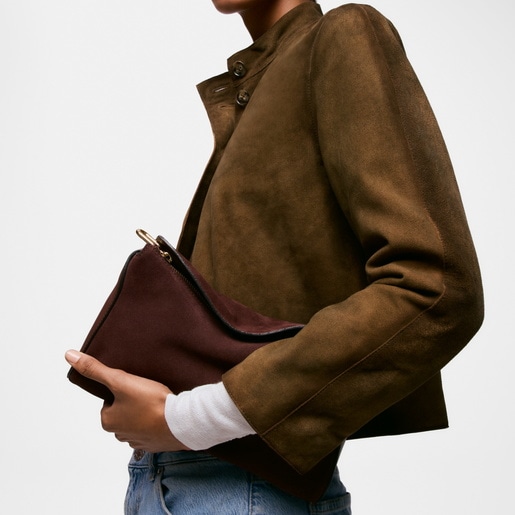 Bandolera pequeña marrón TOUS Arlette