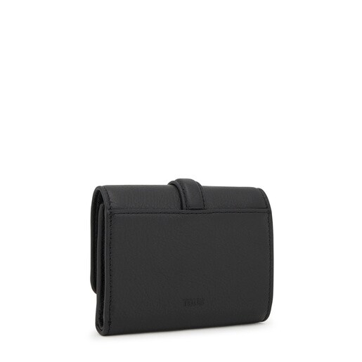 محفظة بطاقات باللون الأسود من التشكيلة TOUS Hold