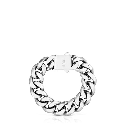 Steel curb chain Bracelet TOUS Basics