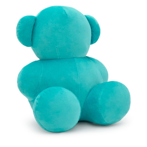 Peluche turquesa Bold Bear Velvet