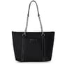 Large black Empire Soft Chain Tote bag