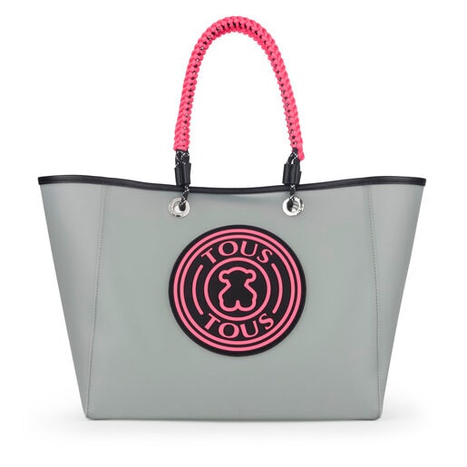 Large gray TOUS Rubber Tote bag