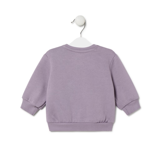 Circular TOUS logo sweatshirt in Casual lilac