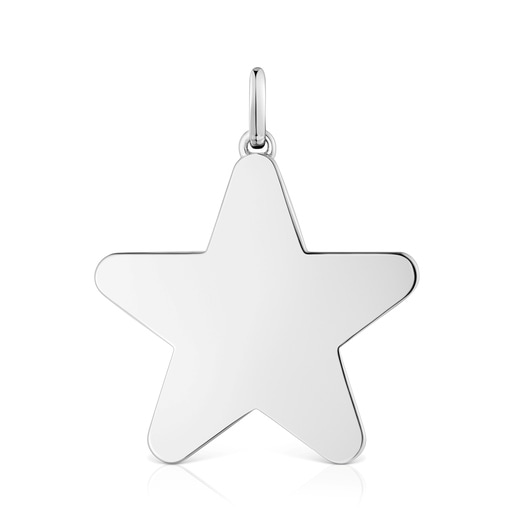 Medium 29mm silver Star pendant Sweet Dolls