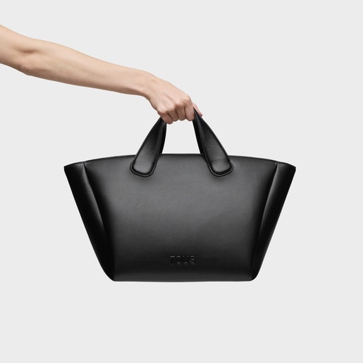 Large black Tote bag TOUS Bloom