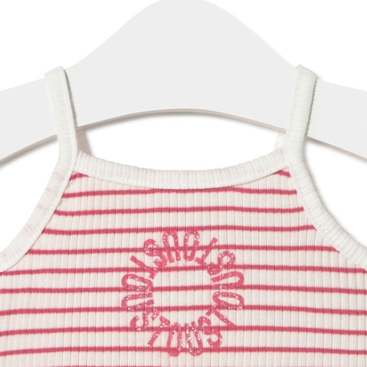 Girls dress in Circle pink