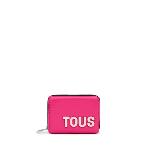 Fuchsia-colored Change purse TOUS Carol