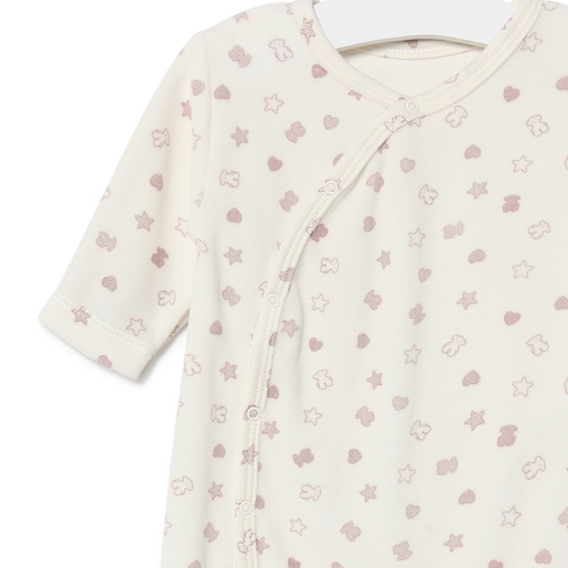 Babygrow B.Bear Cor-de-rosa