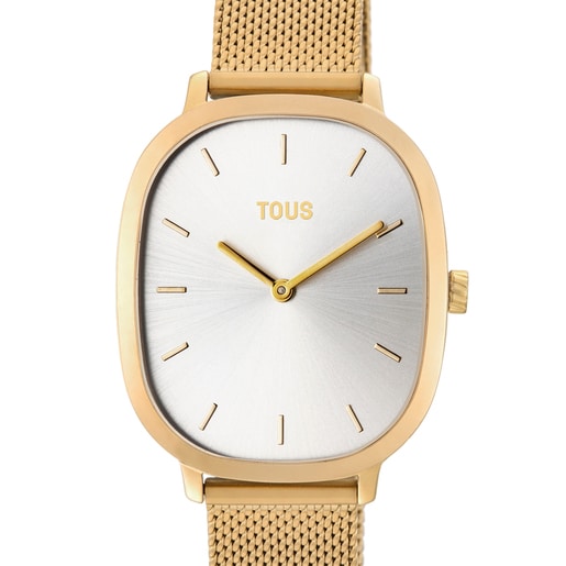 Gold-colored IP Steel Heritage Watch