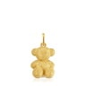 Pendente a orsetto medio in argento diamantato placcato oro 18 kt Bold Bear