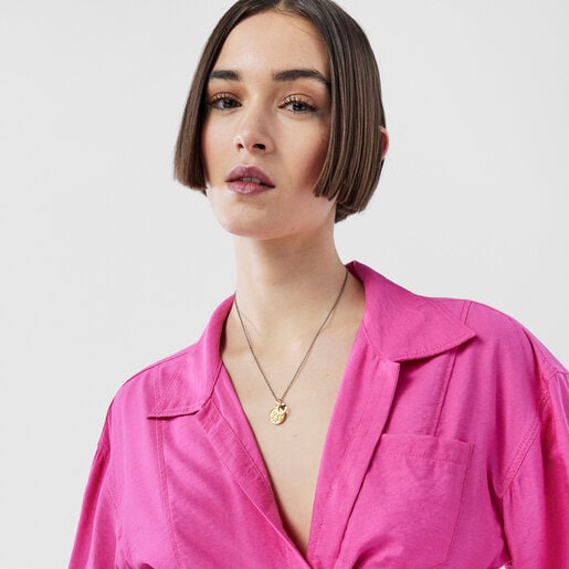 LV Pink Charm Necklace – goodz.boutique