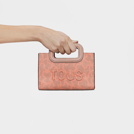 オレンジのクロスボディミニバッグ Kaos Icon