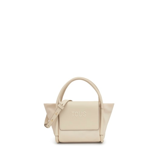 Small beige Tote bag TOUS Silhouette Soft