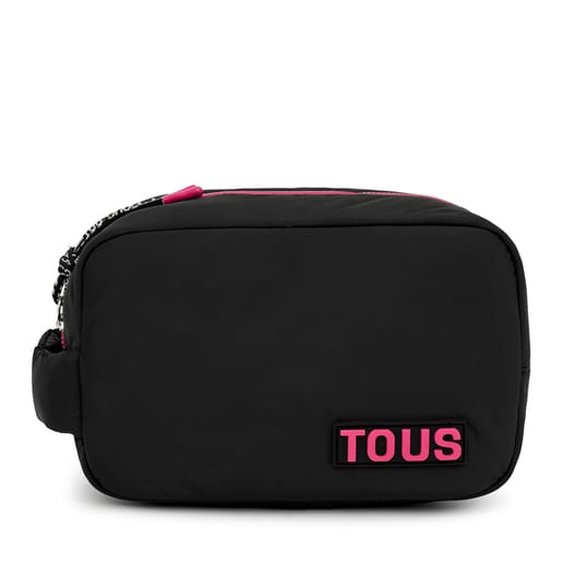 Trousse de toilette noire TOUS Carol Soft