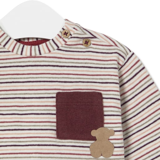 Boys outfit in Garnet maroon