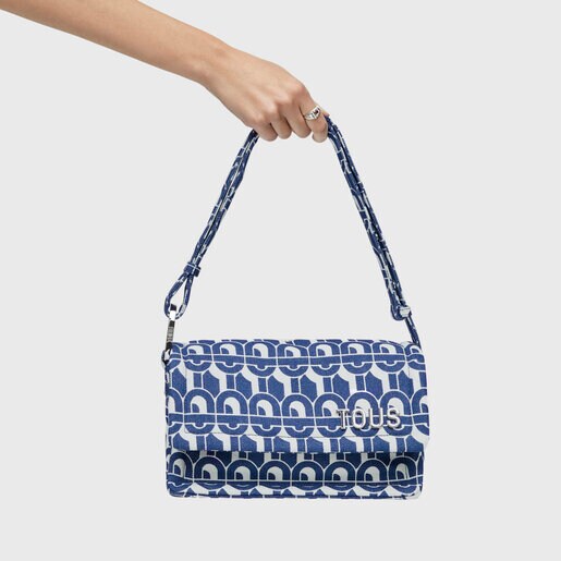 ブルーデニムのクロスボディバッグ TOUS MANIFESTO