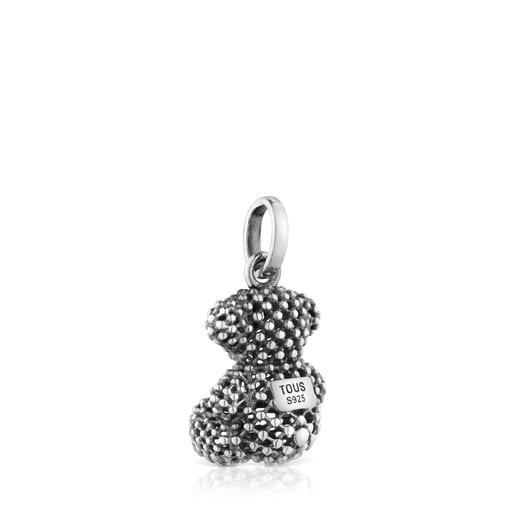 16 mm silver bear Pendant TOUS Man