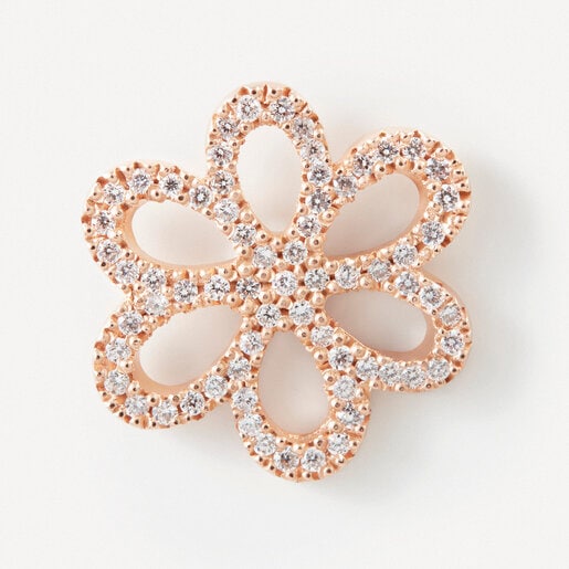 Earrings in rose gold with diamonds TOUS ATELIER