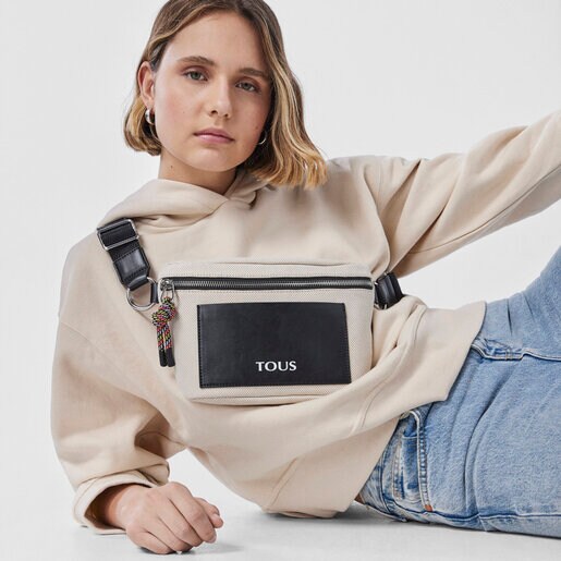 Beige TOUS Empire Cotton Waist bag