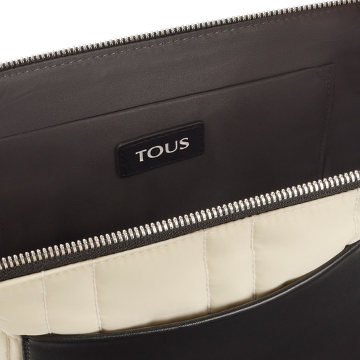 Medium beige TOUS Empire Padded Crossbody bag