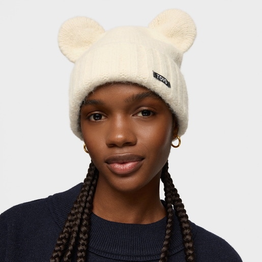 قبعة بيني صغيرة باللون البيج من التشكيلة TOUS Bear Ears