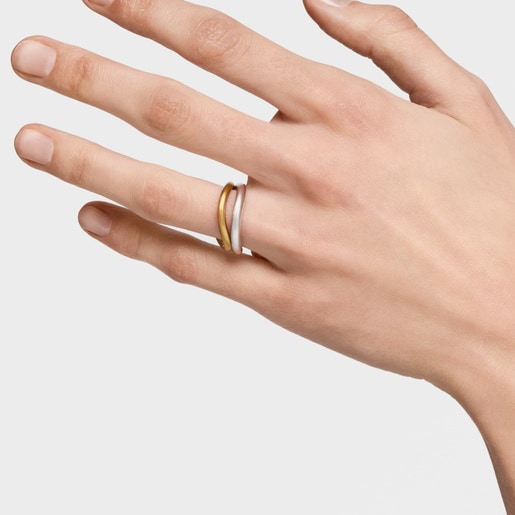 Hav Bicolor Ring set