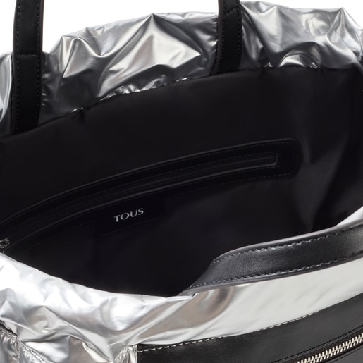 Mochila plateada TOUS Empire Padded