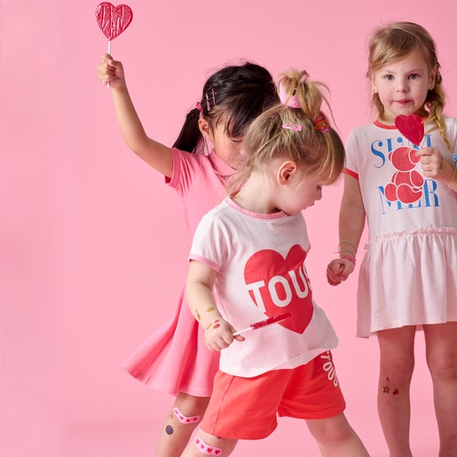 LOVE TOUS t-shirt in Casual pink