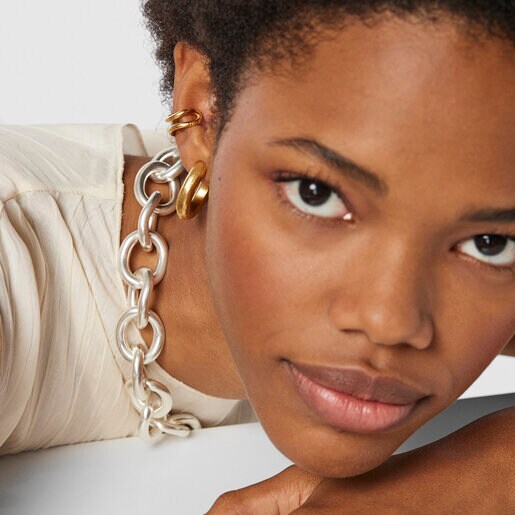 עגיל האב הליקס ללא חור ורמייל צהוב