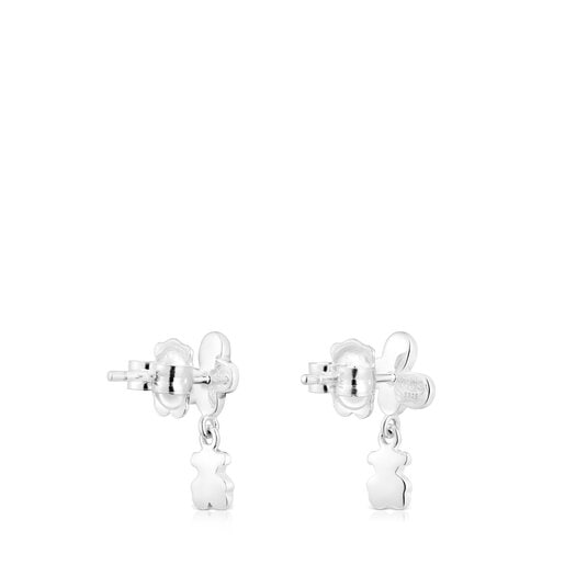 TOUS Silver Bold Motif Earrings with a butterfly and bear | Westland Mall