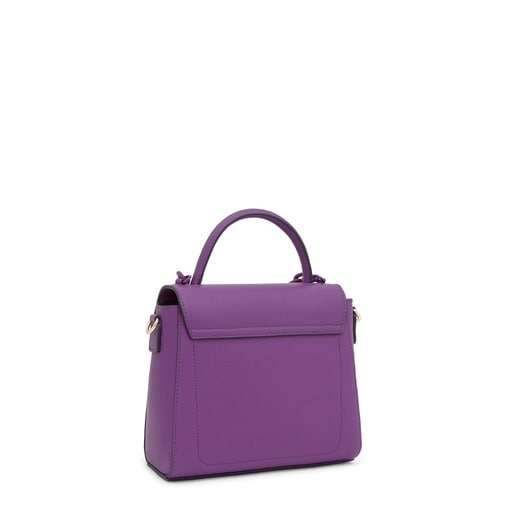 Sac à bandoulière violet petit TOUS Lucia