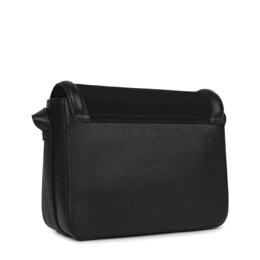 Medium black Leather TOUS Icon Crossbody bag