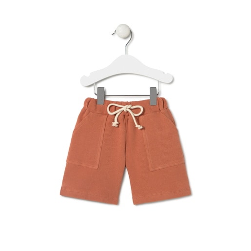Baby boys outfit in Classic brick red