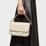 Medium black and beige chain Crossbody bag Kaos Icon