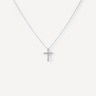 White gold cross Necklace with diamonds TOUS ATELIER