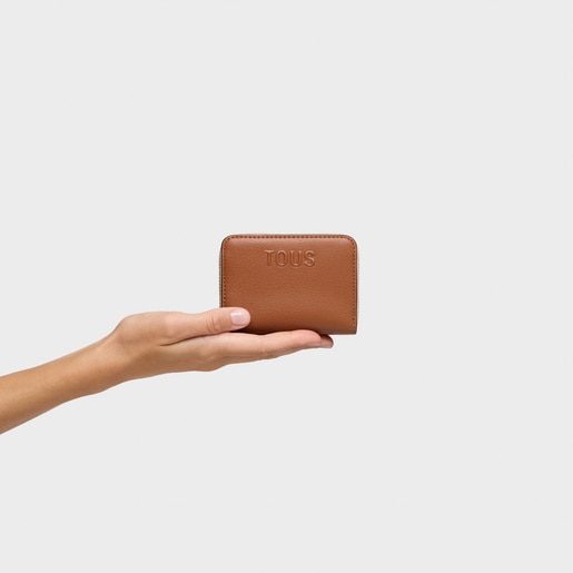 Monedero mediano camel Kaos Icon