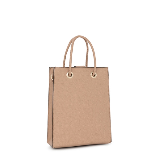 Mini-Handtasche TOUS Pop in Taupe