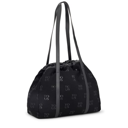 Large black TOUS TO-US Shopping Bag