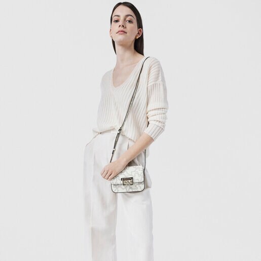 תיק צד Kaos Legacy מיני בצבע בז'