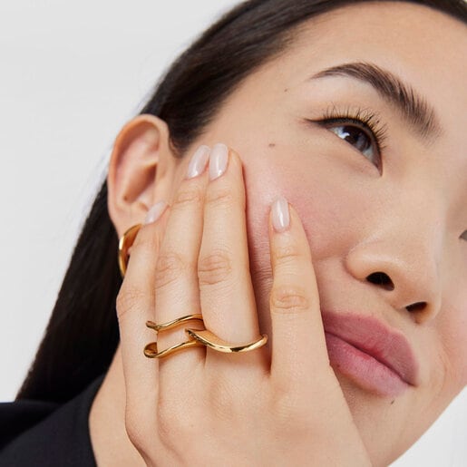 silver vermeil Ring Gregal