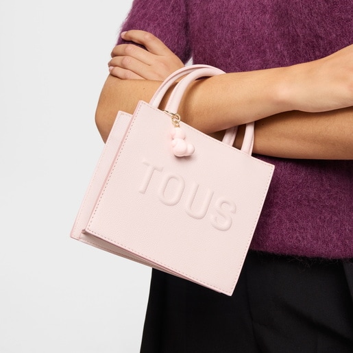 Sac cube rose clair mini TOUS Brenda