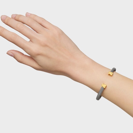 Gold and Steel Sweet Dolls Bracelet