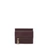 Burgundy flap Change purse-card holder TOUS City